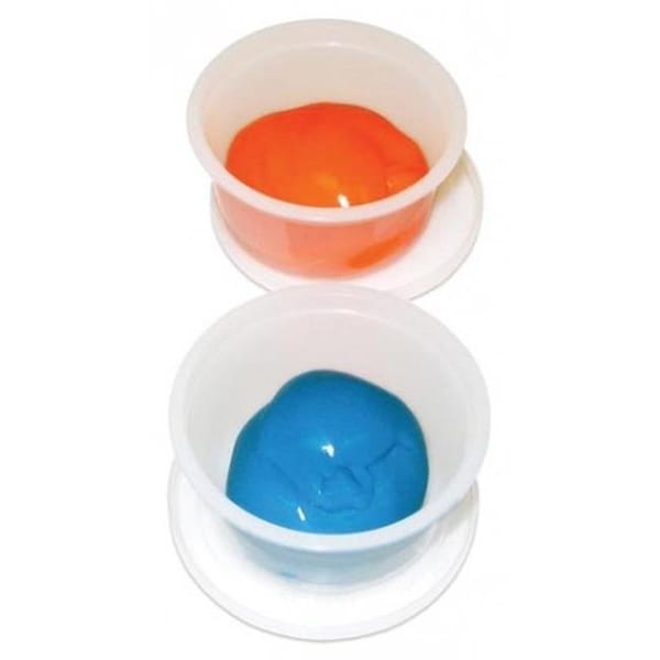 Fabrication Enterprises Fabrication Enterprises 10-2714 Microwaveable Exercise Putty; Soft Orange - 1 lbs 297582 - main